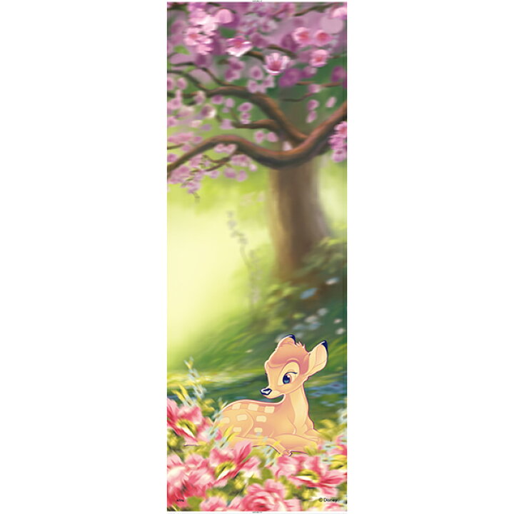 楽天市場 送料無料 アサヒペン ディズニープリンセス壁紙 バンビ 1枚入 幅91cm 長さ260cm Ntlp 008w ワイズライフ