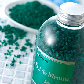 セル・デ・メンタ Sel de Menthe 入浴剤 徳用ボトル 450g 北見ハッカ通商 セルデメンタ 和種ハッカの香り 薄荷 ミントバス