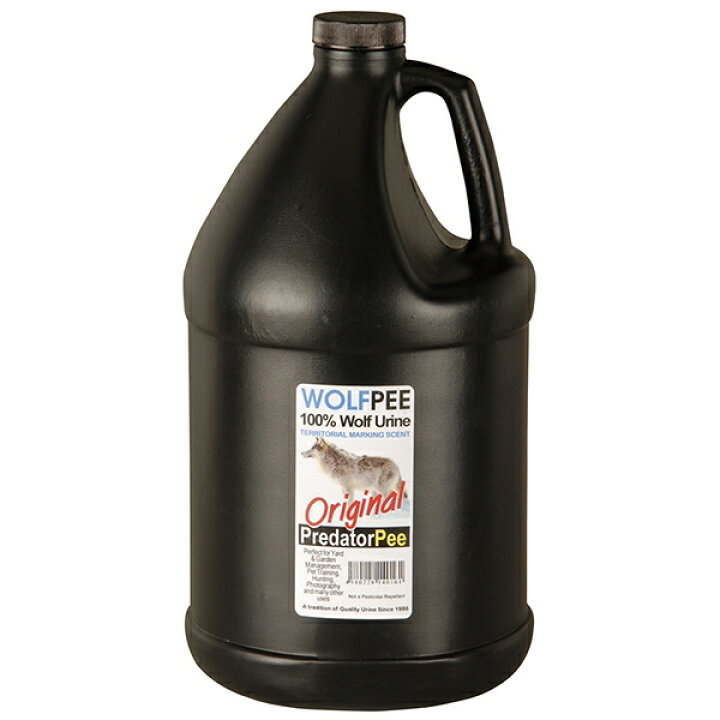 楽天市場】WOLFPEE ウルフピー液体 1ガロン (約3.8L) 忌避剤 熊 忌避剤 