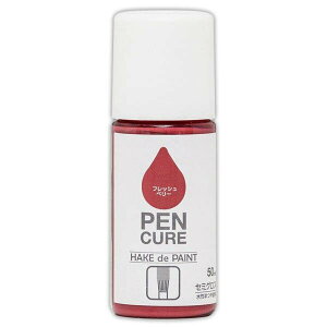 塗料 ペンキュア HAKE de PAINT 50ml セミグロス フレッシュベリー ペベオジャポン ペンキ 水性 水性塗料 水性ペンキ 刷毛 塗装ハケ はけ 半つや 工作 鉄部
