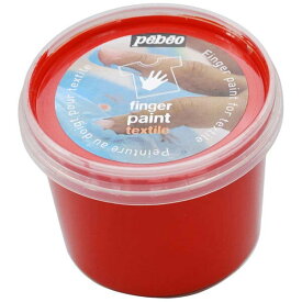 フィンガーペイント 布用 100ml レッド pebeo ペベオジャポン finger paint textile Peinture au doigt pour textile