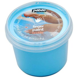 フィンガーペイント 布用 100ml ブルー pebeo ペベオジャポン finger paint textile Peinture au doigt pour textile