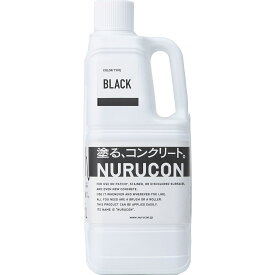 水性コンクリート用化粧剤 NURUCON(ヌルコン) ブラック 2L タイハク by QUEBIC 塗る コンクリート 化粧剤