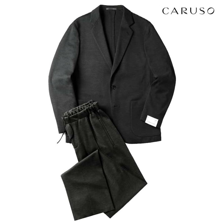 楽天市場】CARUSO / カルーゾ｜ウールジャージー2Bセットアップスーツ  