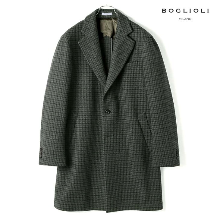 楽天市場】BOGLIOLI / ボリオリ｜ウールカシミヤライトツイードガン 