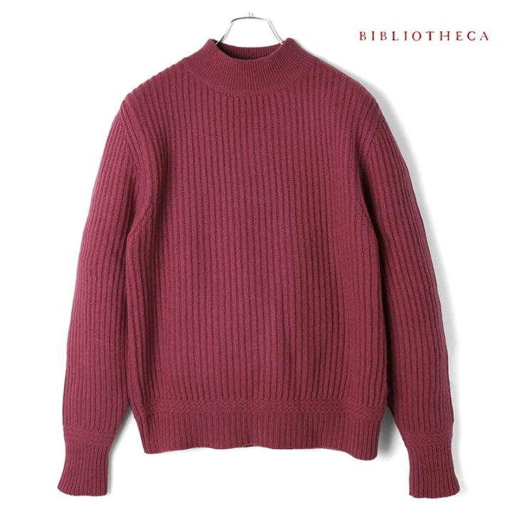 楽天市場】【50%OFF】BIBLIOTHECA / ビブリオテカ｜ウールカシミヤリブ 