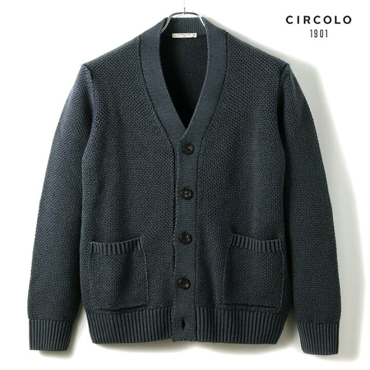 楽天市場】CIRCOLO1901 / チルコロ1901｜製品染めウール鹿の子編み  