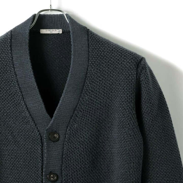 楽天市場】CIRCOLO1901 / チルコロ1901｜製品染めウール鹿の子編み  