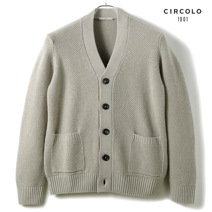 楽天市場】CIRCOLO1901 / チルコロ1901｜製品染めウール鹿の子編み  