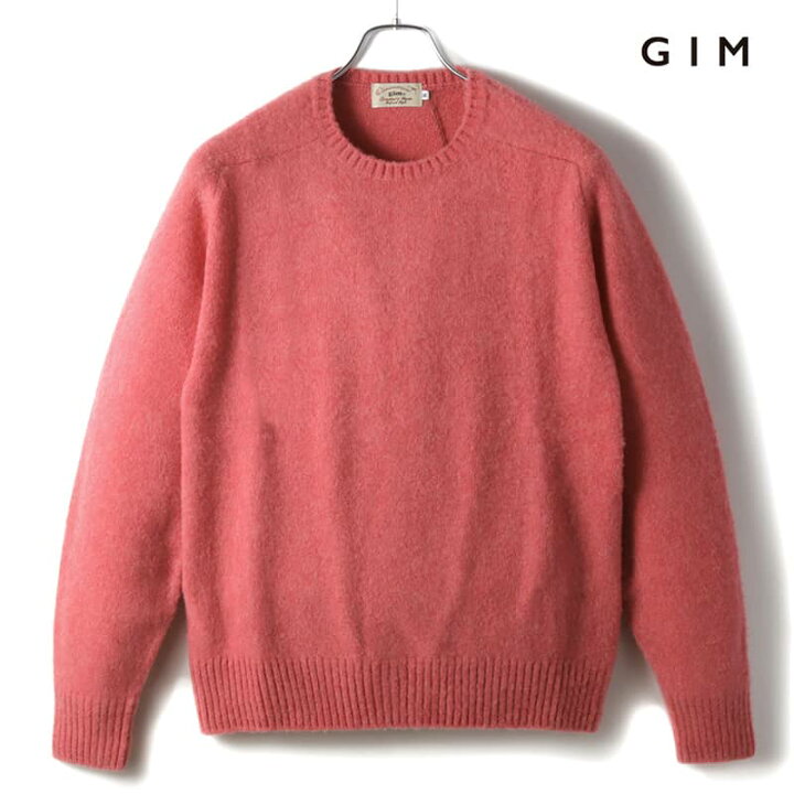 楽天市場】GIM / ジム｜ラムズウール7Gシャギークルーネックニット 