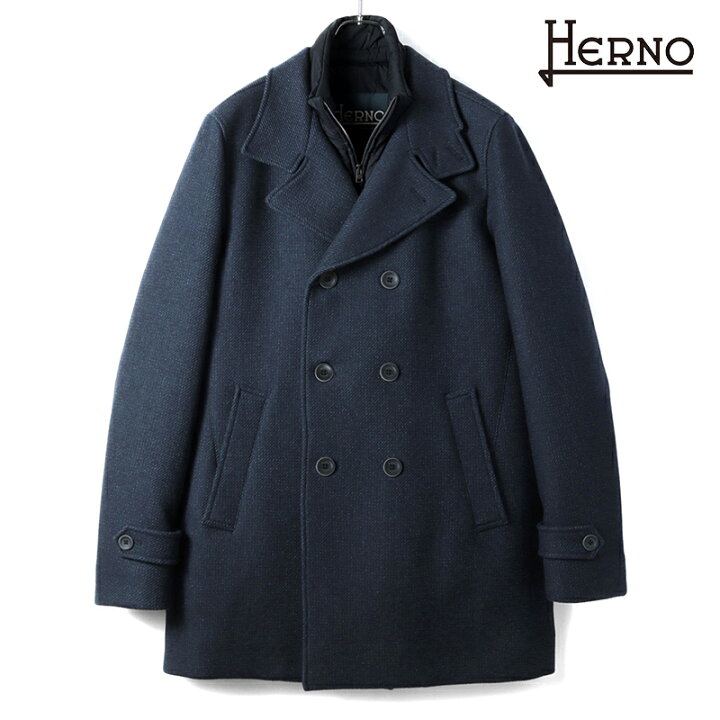 楽天市場】HERNO / ヘルノ｜ウールナイロンストレッチツイード中綿入り 