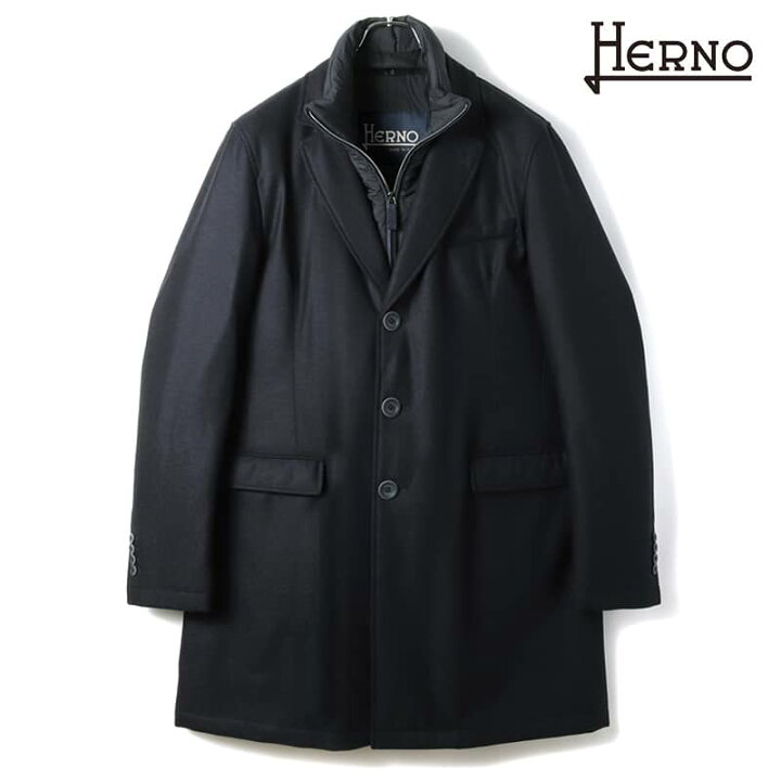 楽天市場】HERNO / ヘルノ｜Loro Piana GREEN STORM SYSTEMウール 