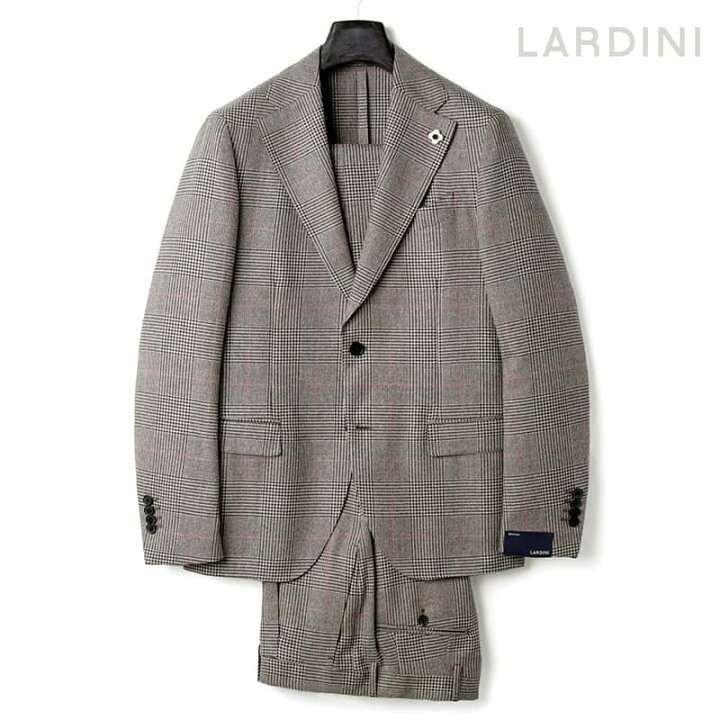 楽天市場】LARDINI / ラルディーニ｜ウールシルクグレンチェック柄2B 