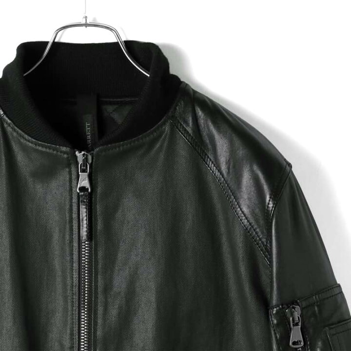 楽天市場】GARRETT / ギャレット｜ラムナッパレザー×コットン 
