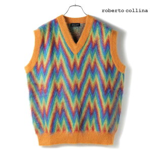 roberto collina / ���x���g�R���[�i�b�X�[�p�[�L�b�h���w�A���~�h���Q�[�W���C���{�[�J���[V�l�b�N�j�b�g�x�X�g(RM19030)�b�i���C���{�[��j�b �H�~ �J���t�� �T�C�P �E�[�� �X�[�p�[�L�b�h��