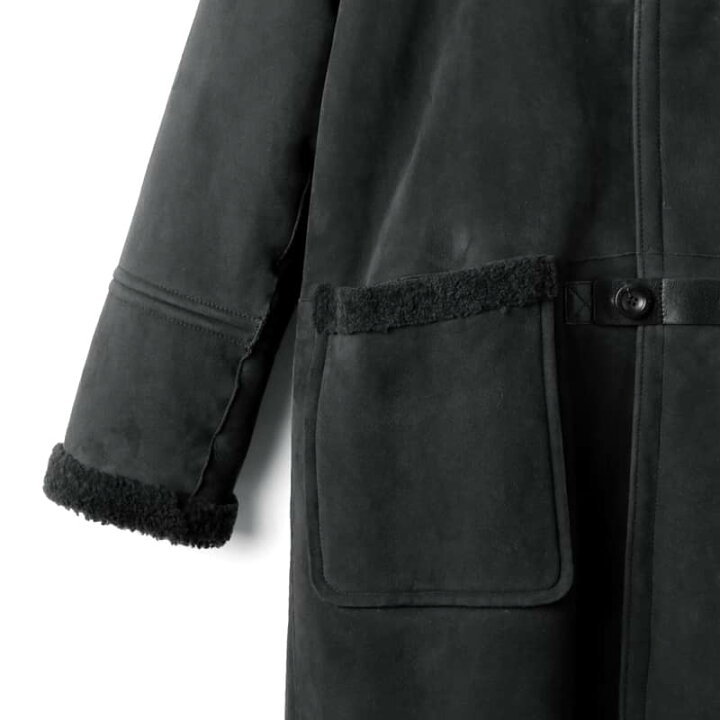楽天市場】RUFFO / ルッフォ｜ムートンレザーフーデッドコート 