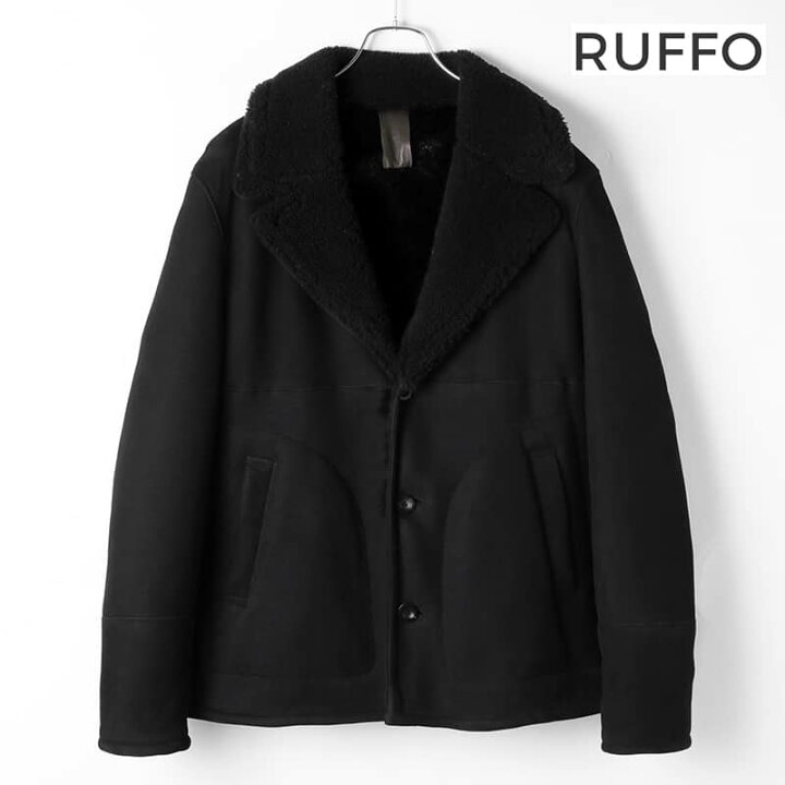 楽天市場】RUFFO / ルッフォ｜ムートンレザーランチコート(STEVE 
