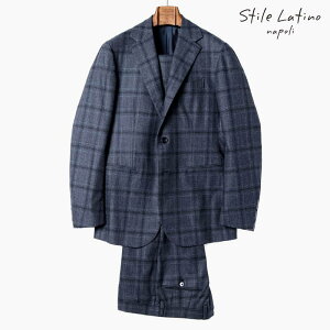�y50%OFF�zStile Latino / �X�e�B�����e�B�[�m�b�E�[���R�b�g���X�g���b�`�O�����`�F�b�N��3B�X�[�c(VINCENZO)�b�i�l�C�r�[��j�b �H�~ ���B���`�F���c�H �A�b�g���[�j �X�[�c �r�W�l�X �����Y �C