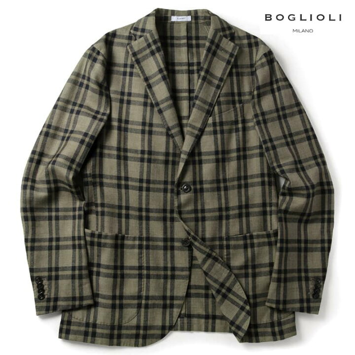 楽天市場】【60%OFF】BOGLIOLI / ボリオリ｜ウールシルクリネン 