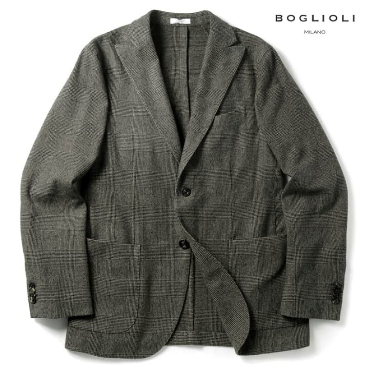 楽天市場】【60%OFF】BOGLIOLI / ボリオリ｜ウールカシミヤグレン 