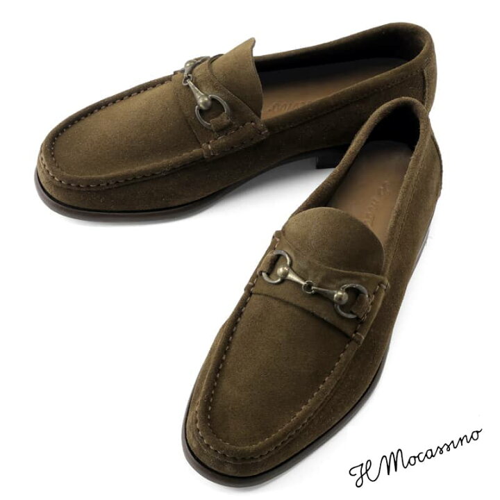 楽天市場】IL MOCASSINO / イルモカシーノ｜スエードレザービット 