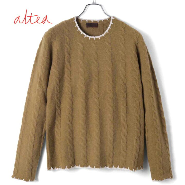 楽天市場】【60%OFF】altea / アルテア｜ステッチ装飾ブラッシュド 