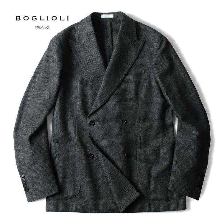 楽天市場】【40%OFF】BOGLIOLI / ボリオリ｜グレンチェック柄 
