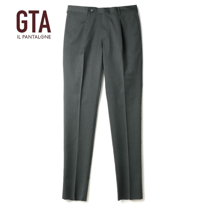 楽天市場】【40%OFF】GTA / ジーティーアー｜ウールサージ1プリーツ 