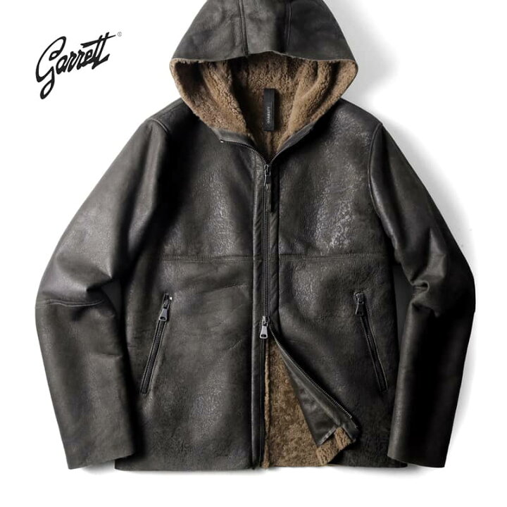 楽天市場】GARRETT / ギャレット｜ヴィンテージ加工シアリングムートン  