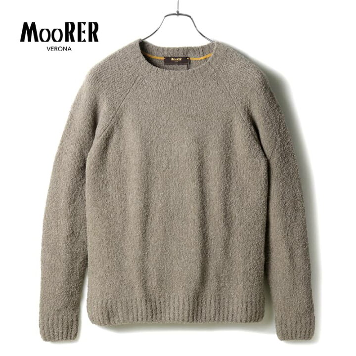 楽天市場】【60%OFF】MOORER / ムーレー｜リブ編みウールカシミヤ混  