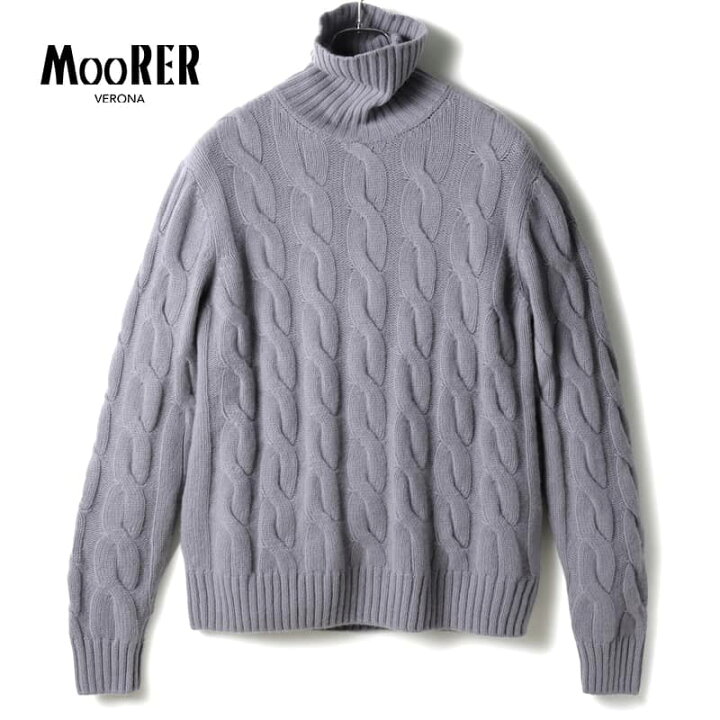 楽天市場】【60%OFF】MOORER / ムーレー｜ケーブル編みカシミヤ 