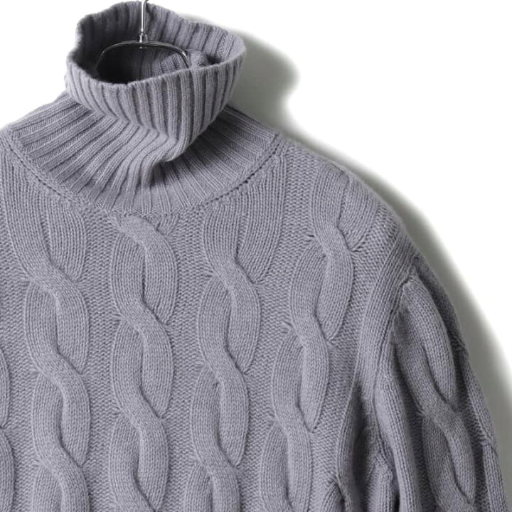 楽天市場】【60%OFF】MOORER / ムーレー｜ケーブル編みカシミヤ 
