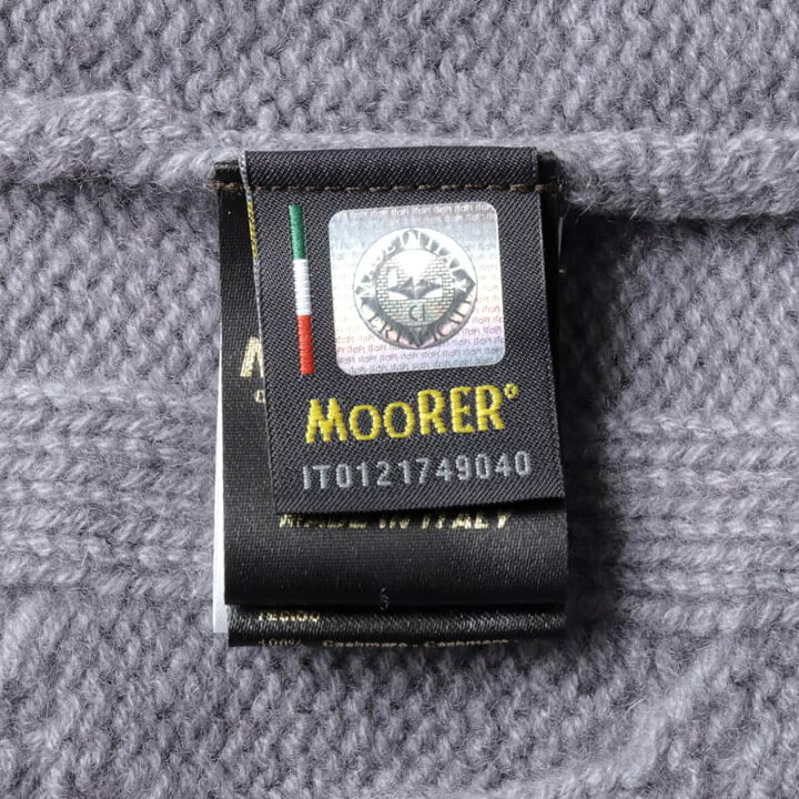 楽天市場】【60%OFF】MOORER / ムーレー｜ケーブル編みカシミヤ 