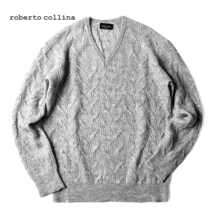 楽天市場】roberto collina / ロベルトコリーナ｜モヘアナイロンウール 