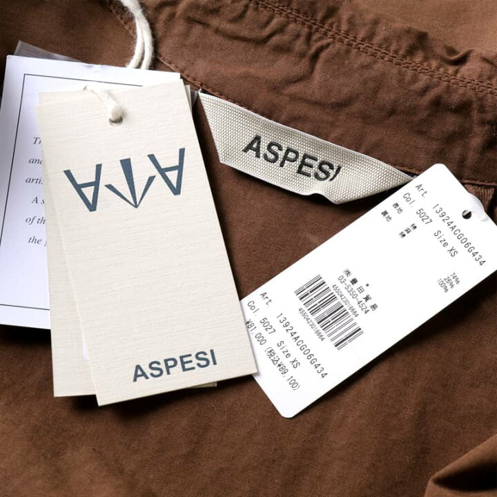 楽天市場】【40%OFF】ASPESI / アスペジ｜ガーメントダイコットン 
