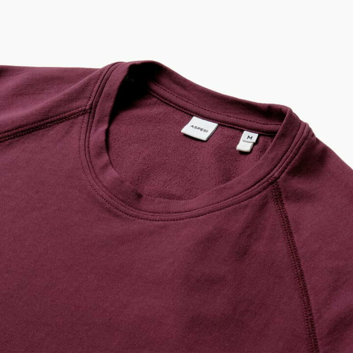 楽天市場】【55%OFF】ASPESI / アスペジ｜ループバックコットンクルー 