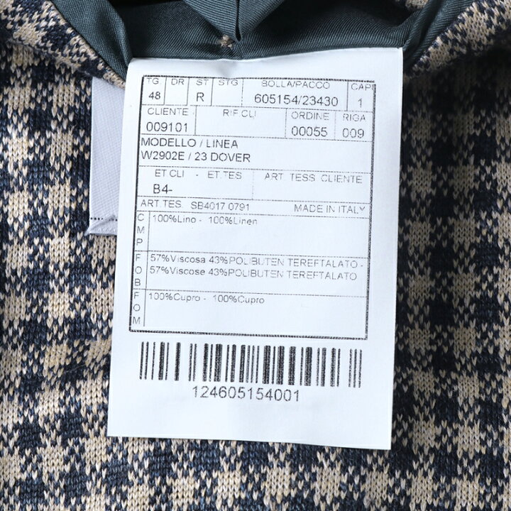 楽天市場】【60%OFF】BOGLIOLI / ボリオリ｜リネンジャカードチェック 