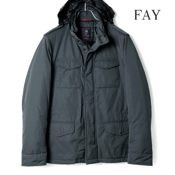楽天市場】【70%OFF】Fay / フェイ｜撥水ナイロンギャバジン中綿 