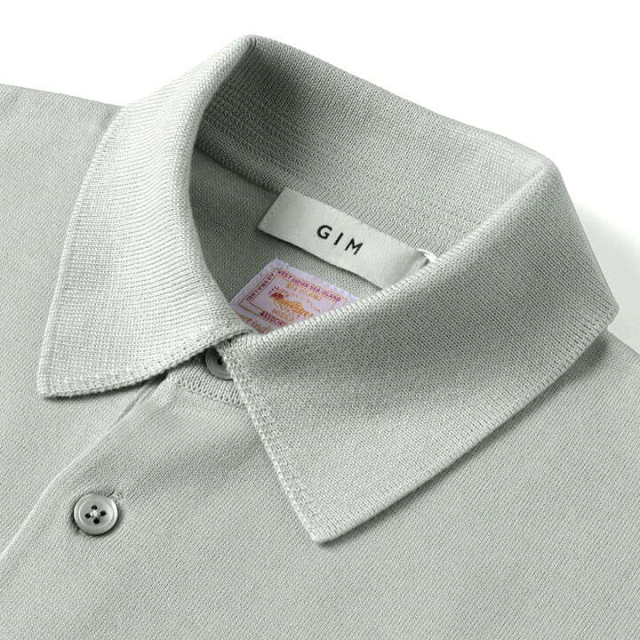 楽天市場】GIM / ジム｜シーアイランドコットン18G長袖ニット 