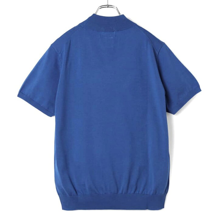 楽天市場】GIM / ジム｜シーアイランドコットン18G半袖モックネック 