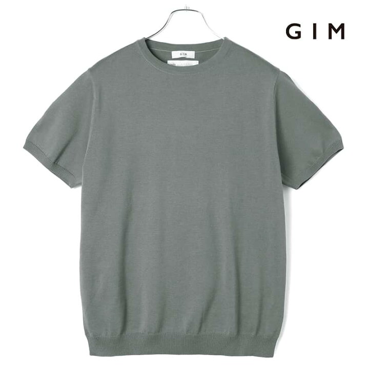 楽天市場】GIM / ジム｜アメリカンシーアイランドコットン18G半袖 