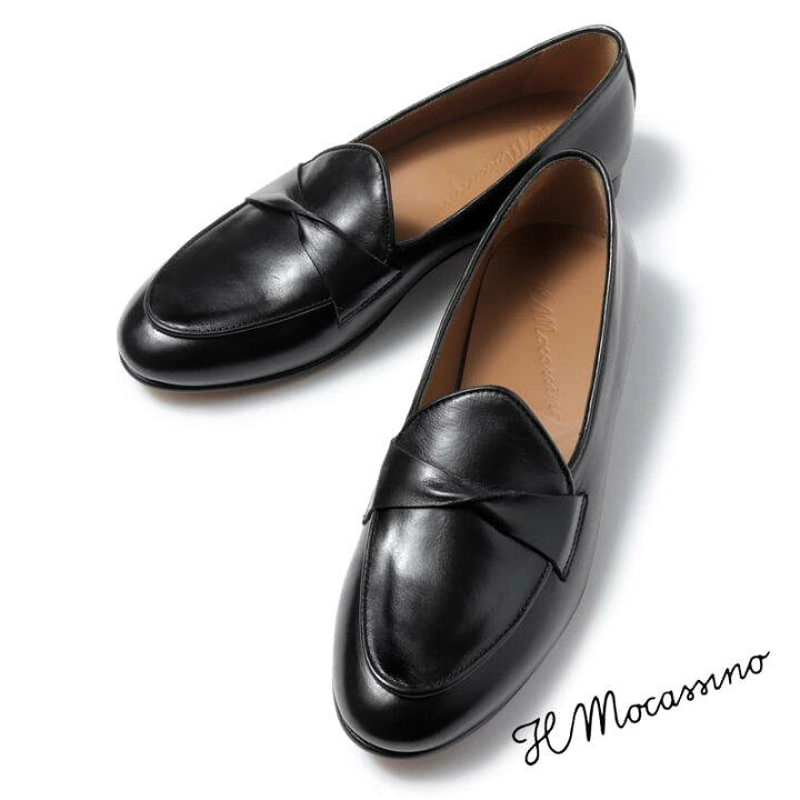 楽天市場】IL MOCASSINO / イルモカシーノ｜カーフレザーリボンサドル 