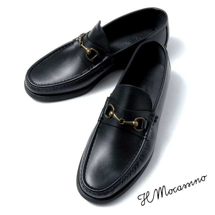楽天市場】IL MOCASSINO / イルモカシーノ｜カーフレザービット 