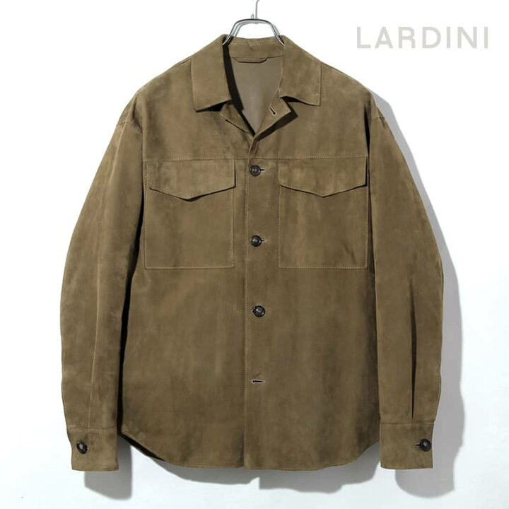 楽天市場】LARDINI / ラルディーニ｜スエードレザーシャツ 