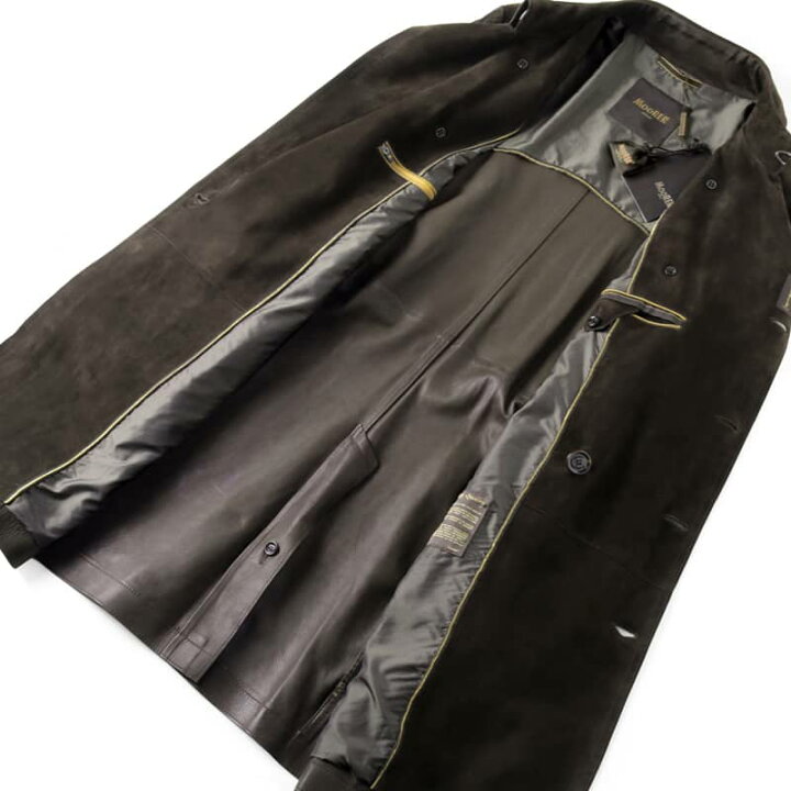 楽天市場】【50%OFF】MOORER / ムーレー｜スエードレザートレンチ 