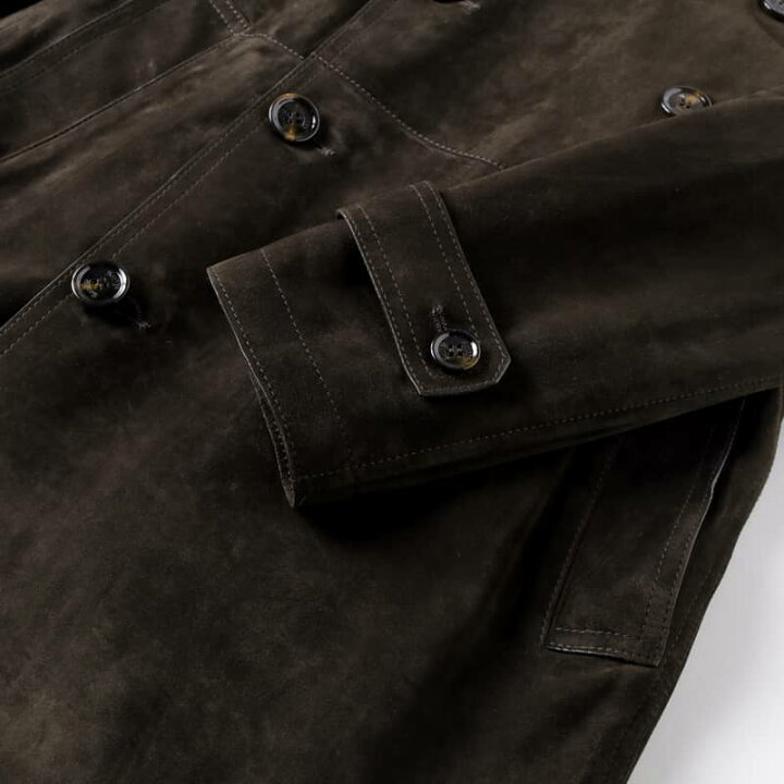 楽天市場】【50%OFF】MOORER / ムーレー｜スエードレザートレンチ 