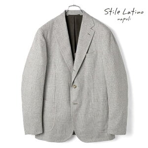 �y50%OFF�zStile Latino / �X�e�B�����e�B�[�m�b�E�[���V���N�w���v�T�}�[�c�C�[�h�O�����`�F�b�N��3B�W���P�b�g(VINCENZO)�b�i�x�[�W��×�z���C�g�j�b �t�� ���B���`�F���c�H �A�b�g���[�j �e�[��