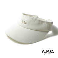 【50%OFF】A.P.C. GOLF / アーペーセー ゴルフ｜コットンコーデュロイロゴ入りサンバイザー(CCA63VA)｜（…