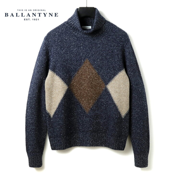 楽天市場】【50%OFF】 BALLANTYNE / バランタイン｜アーガイル柄ウール 