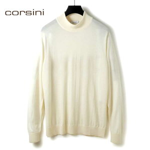 corsini / �R���V�[�j�bSuper140's�E���g���X�[�p�[�t�@�C���E�[��30G���b�N�l�b�N�j�b�g�b�i�I�t�z���C�g�j�b �H�~ �Z�[�^�[ �n�C�Q�[�W�j�b�g �n�C�l�b�N �����Y ���{�� �A�E�g���b�g